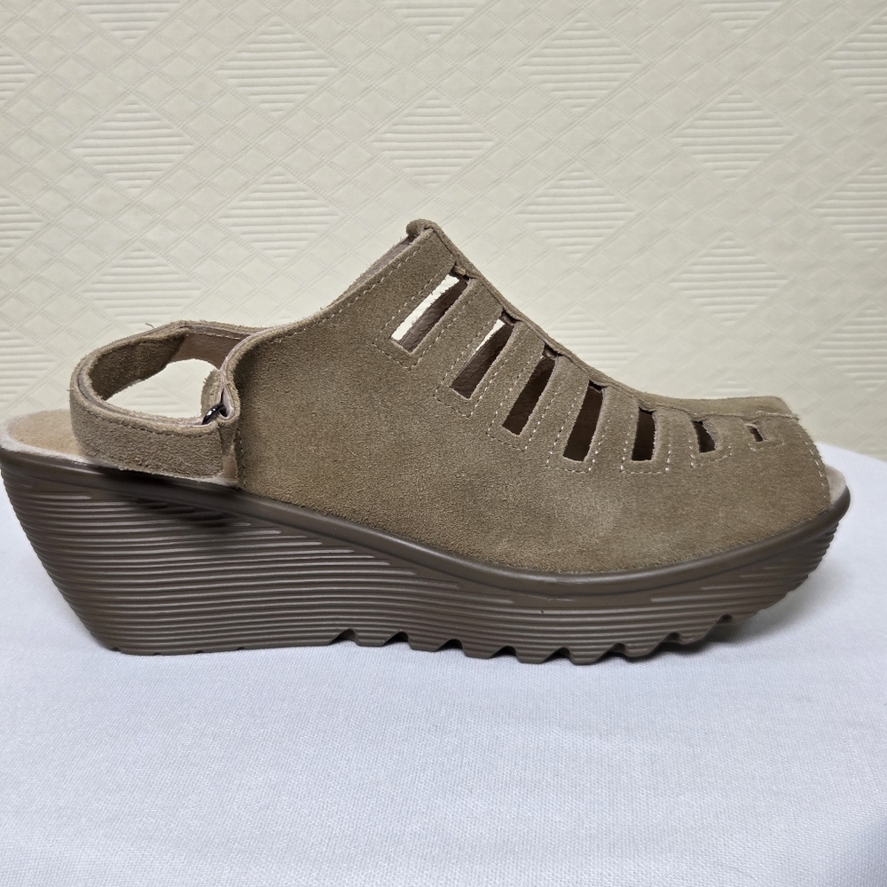 NWOT Skechers Women's Parallel-Trapezoid Wedge Sandal Size-9 - Picture 3 of 12